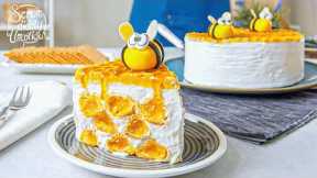 Bee-utiful Cream Puff Cheesecake | Sweet, Creamy & Oh-So BUZZworthy!