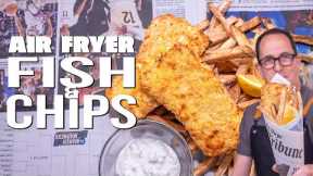THE BEST AIR FRYER FISH AND CHIPS | SAM THE COOKING GUY