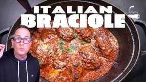 MAKING ITALIAN BRACIOLE FOR THE FIRST TIME... | SAM THE COOKING GUY