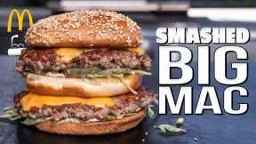 THE BEAUTIFUL RESULT OF COMBINING A BIG MAC WITH A SMASHBURGER... | SAM THE COOKING GUY