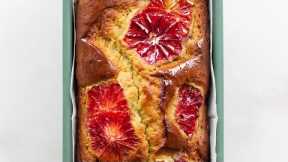 Rich, Moist Blood Orange Olive Oil Cake With Thyme