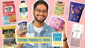 TESTING SHARK TANK FOOD PRODUCTS PART 3 😱😱 HONEST REACTIONS!! TESTED BY SHIVESH