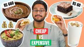 *EPIC* CHEAP VS EXPENSIVE CHALLENGE 💸💰| DID I WIN THE SECOND TIME ? CRAZY FOOD CHALLENGE