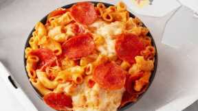5-Ingredient Instant Pot Pepperoni Pizza + Pasta Mashup
