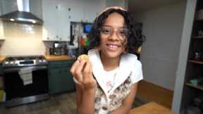 12-Yr-Old Cook Shares Easy Mini Muffin Tin Apple Fritters