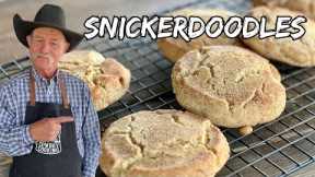 BIG, Chewy Snickerdoodle Cookies!
