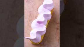 Patisserie perfection! These elegant eclairs are a taste of Parisian delight! #shorts