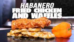 SPICY HABANERO CHICKEN AND WAFFLES | SAM THE COOKING GUY