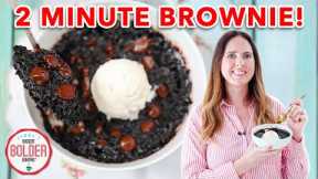 Decadent 2-Minute Microwave Brownie Bowl Recipe