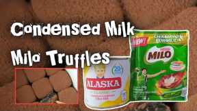 Condensed Milk Milo Truffles Dessert | 2 Ingredients Only