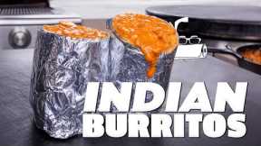 INDIAN BURRITOS THAT ARE ABOUT TO CHANGE YOUR LIFE! | SAM THE COOKING GUY