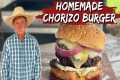Homemade Chorizo Burger - The BEST