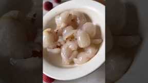 *EASIEST* AND SUPER REFRESHING ROSE & LYCHEE PUDDING AT HOME #shorts
