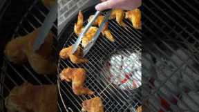 malcom style hot bbq wings | HowToBBQRight Shorts