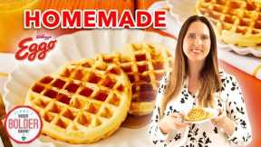 Homemade Eggo Waffles Recipe in Minutes!