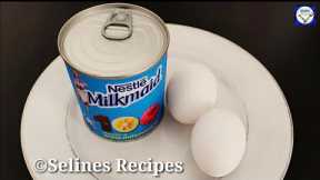 Condensed Milk Snack|Quick&Delicious Snacks during Lockdown| Evening Snack Recipes|Egg snack Recipes