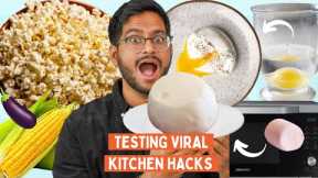 EPIC RESULTS 😱| TESTING * VIRAL* KITCHEN HACKS | TRYING WEIRDEST FOOD HACKS ON THE INTERNET