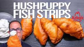 ARBY'S HUSHPUPPY BREADED FISH STRIPS...JUST HOMEMADE & WAY BETTER! | SAM THE COOKING GUY