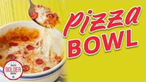 2-Minute Microwave Pizza Bowl Recipe