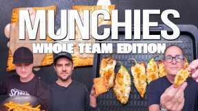 MUNCHIES - THE WHOLE TEAM COOKS EDITION | SAM THE COOKING GUY