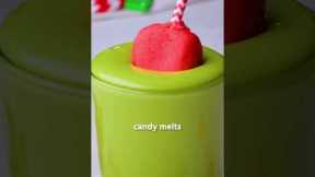 Celebrate Grinch-mas with these Grinch Cake Pops #shorts