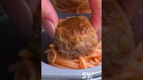 Spaghetti meatball muffins #shorts #soyummy #recipe