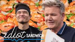 Can a Professional Eater Make the Best Shrimp Sandwich for Gordon Ramsay? (ft Matt Stonie)
