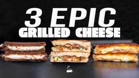 3 EPIC GRILLED CHEESE SANDWICHES THAT YOU'RE ABOUT TO BE RUNNING TO MAKE... | SAM THE COOKING GUY