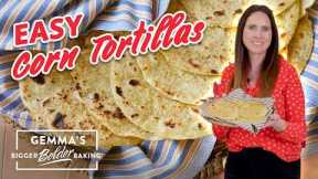 4-Ingredient Homemade Corn Tortillas Recipe