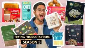 TESTING SHARK TANK INDIA FOOD PRODUCTS SEASON 3 - PART 2😱😱 WHAT DID I LIKE THIS TIME ??
