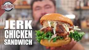 Chargrilled SPICY Jerk Chicken Sandwich