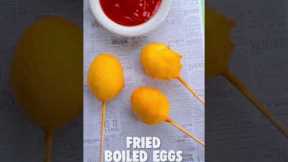 Skip the corn dogs and make these fried boiled eggs