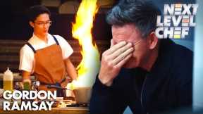 Moments That Had Us STRESSED OUT! | Next Level Chef | Gordon Ramsay