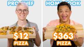 $363 vs $12 Pizza: Pro Chef & Home Cook Swap Ingredients | Epicurious