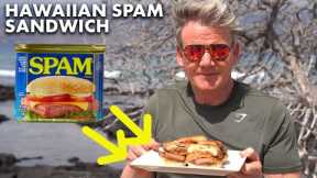 Gordon Ramsay Makes a Spam Sandwich?!?!