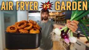 How many air fryer recipes can my garden produce?