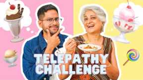 TELEPATHY CHALLENGE WITH MY MOM 🥳 DID WE WIN?? 😂 FOOD CHALLENGE MONTH ep 6