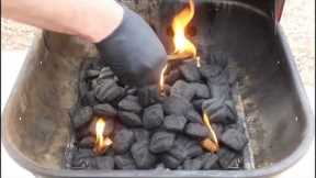 Beginner Charcoal Grilling Tips (No fluid needed)