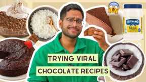 TESTING VIRAL CHOCOLATE HACKS FOR CHOCOLATE DAY🤌🏻 DO I LIKE ANYTHING 😎