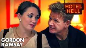 Owner Smacked Waitress In Front Of Customers? | Hotel Hell | Gordon Ramsay