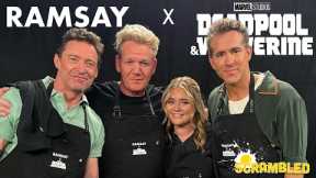 Gordon Ramsay, Ryan Reynolds & Hugh Jackman Compete in a Chimichanga Cook-Off (ft Tilly Ramsay)