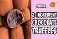 2-Ingredient Truffles! tutorial
