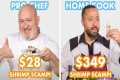 $349 vs $28 Shrimp Scampi: Pro Chef